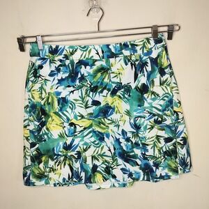 Rip Skirt Length 2 Wrap Skirt Floral Tropical Vacation Resort Hawaii